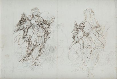 Sebastiano RICCI (Belluno 1659 - Venise 1734)

Deux...