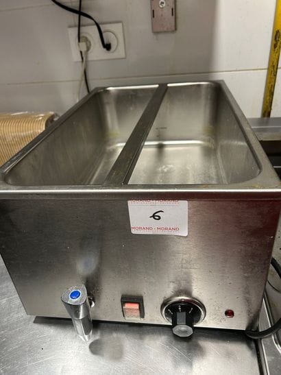 1 bain-marie inox 

**Le retrait des lots...