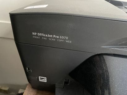 Imprimante HP OfficeJet Pro 6970

***Le retrait...