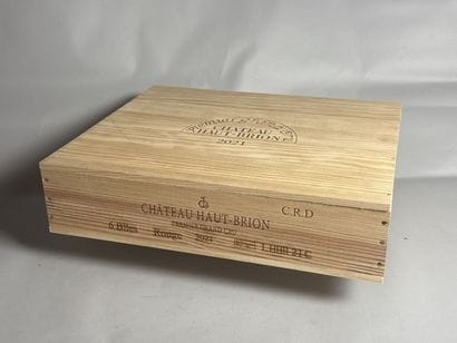 6 Bouteilles, Château HAUT BRION - 2021 1er...