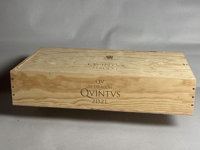 6 Bouteilles, Le Dragon de QUINTUS 2021 -...