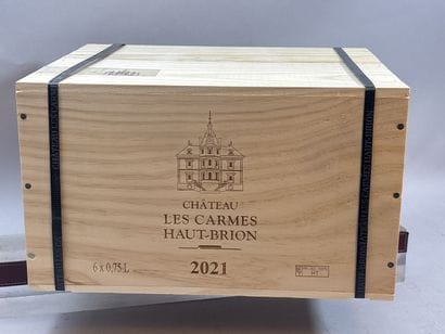 6 Bottles, Les CARMES de HAUT BRION 2021...