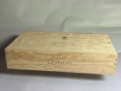 6 Bouteilles, Le Dragon de QUINTUS 2021 -...