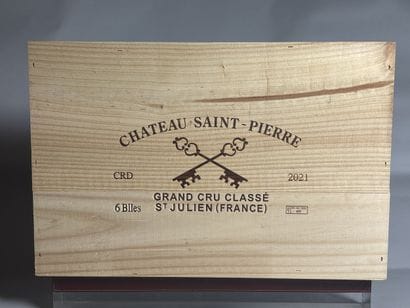 6 Bouteilles, Château SAINT PIERRE 2021 -...