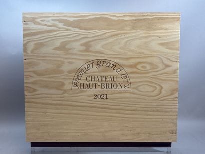 6 Bouteilles, Château HAUT BRION 2021 - 1er...