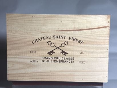 6 Bouteilles, Château SAINT PIERRE 2021 -...
