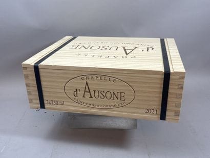 3 Bouteilles La Chapelle d'Ausone 2021 -...