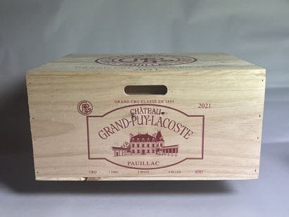 7 Bottles, Château GRAND PUY LACOSTE 2021...