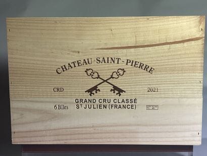 6 Bouteilles, Château SAINT PIERRE 2021 -...