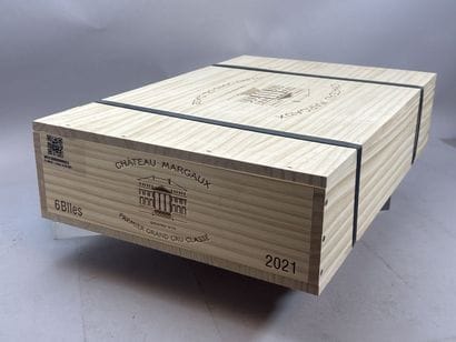 6 Bouteilles, Château MARGAUX 2021 - 1er...