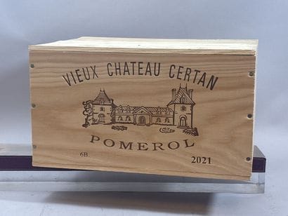 6 Bouteilles, VIEUX CHÂTEAU CERTAN 2021 -...