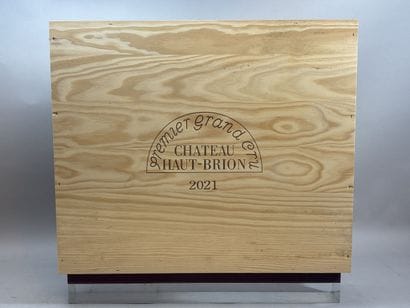 6 Bouteilles, Château HAUT BRION 2021 - 1er...