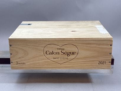 3 Bottles, Château CALON SEGUR 2021 - 3rd...