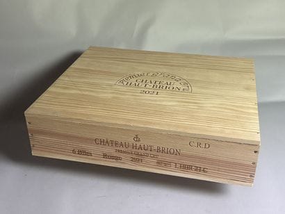 6 Bouteilles, Château HAUT BRION - 2021 1er...