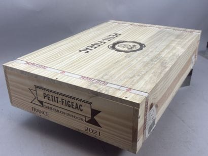 6 bottles, Château PETIT FIGEAC 2021—second...