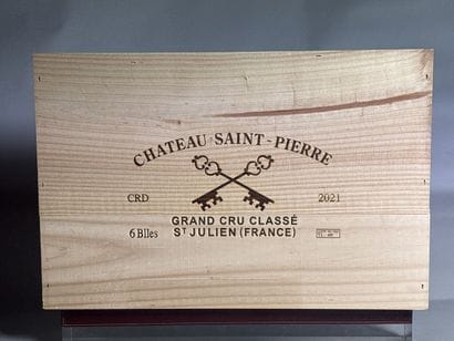 6 Bouteilles, Château SAINT PIERRE 2021 -...