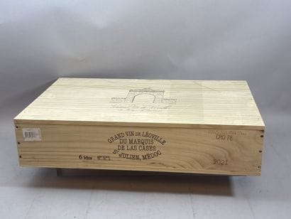 6 Bottles, Château LEOVILLE Las CASES 2021...