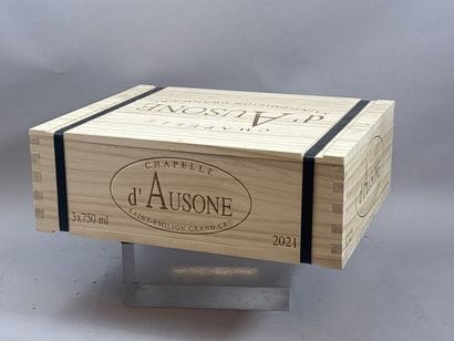 3 Bouteilles La Chapelle d'Ausone 2021 -...