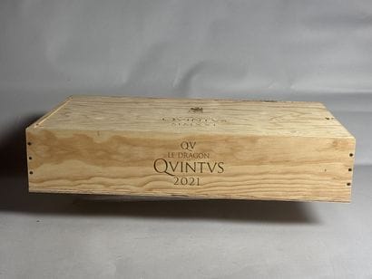 6 Bouteilles, Le Dragon de QUINTUS 2021 -...
