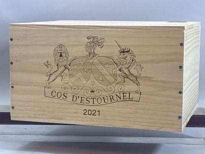 6 Bottles, Château COS D'ESTOURNEL 2021 -...