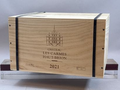 6 Bottles, Les CARMES de HAUT BRION 2021...