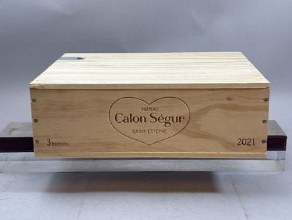 3 Bottles, Château CALON SEGUR 2021 - 3rd...