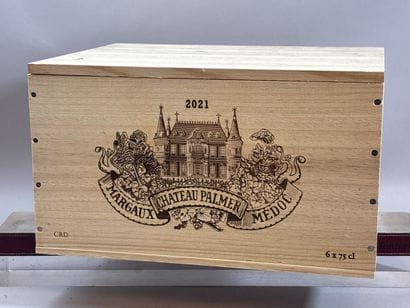 6 Bottles, Château PALMER 2021 - 3rd GCC...