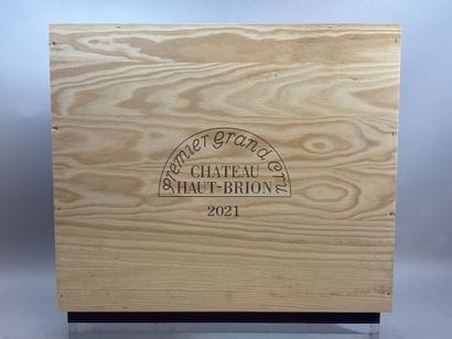 6 Bouteilles, Château HAUT BRION 2021 - 1er...
