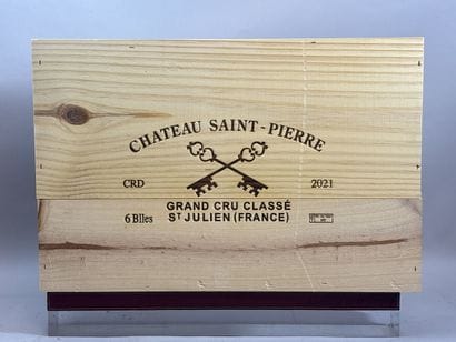 6 Bouteilles, Château SAINT PIERRE 2021 -...