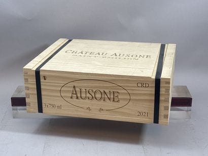 3 Bouteilles, Château AUSONE 2021 - 1er Gcc...