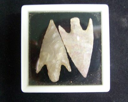 Lot: DEUX très belles POINTES dans un coffret....