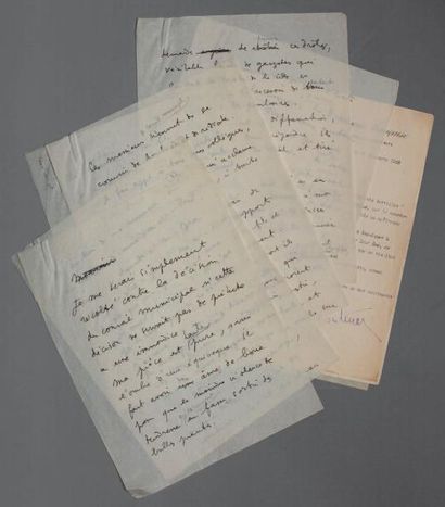 COCTEAU (Jean)
Réquisitoire pour les