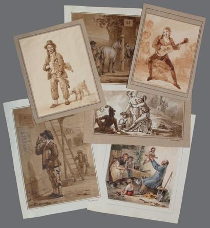 ROËHN (Jean Alphonse). 1799-1864
L'Heureuse...