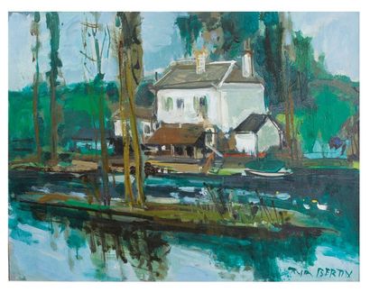 Roger BERTIN (1915-2003)

Bord de rivière
Huile...