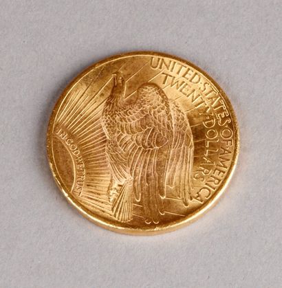PIÈCE de 20 Dollars US en or.