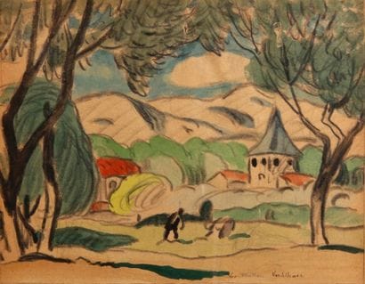 Louis-Mathieu VERDILHAN (1875-1928)

Clocher...