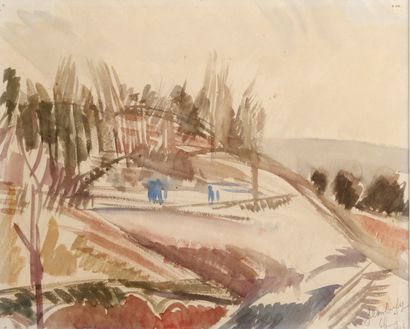 Jean DUFY (1888-1964)

Paysage
Aquarelle,...