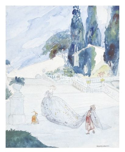 Umberto Brunelleschi (1879-1949)

Scène théâtrale
Aquarelle,...