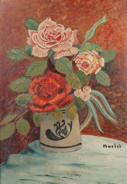 École MODERNE XXe siècle

Roses
Huile sur...