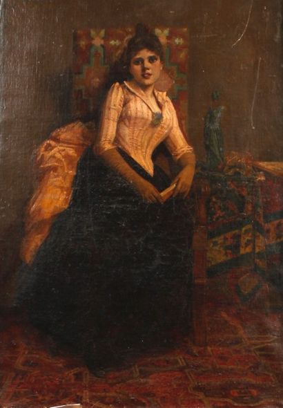 Ecole Moderne
Portrait dit d'Henriette de...