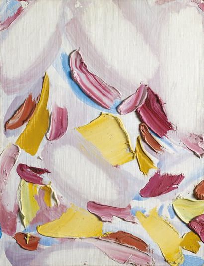 Olivier DEBRÉ (Paris 1920 -1999)
Taches roses...