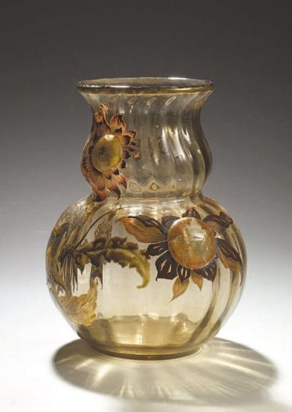 Émile GALLÉ (1846-1904)
IMPORTANT VASE ovoïde...