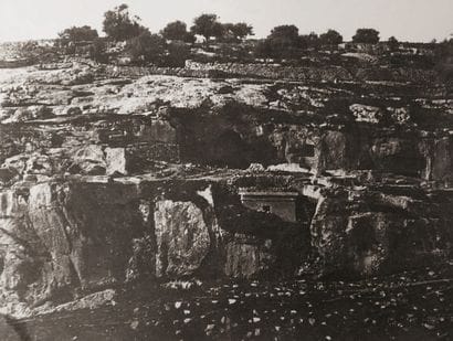Auguste SALZMANN (1824-1872)
Jérusalem, Village...