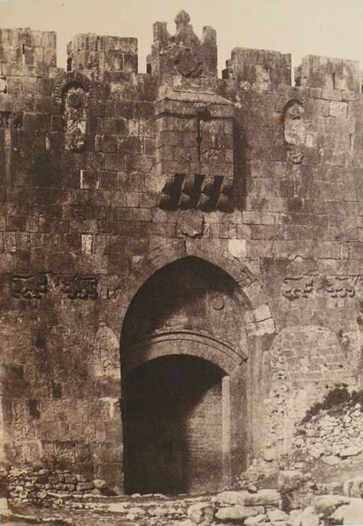 Auguste SALZMANN (1824-1872)
Jérusalem, Porte...