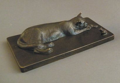 LEHMAN dit Jacques NAM (1881-1974)
Chat couché...