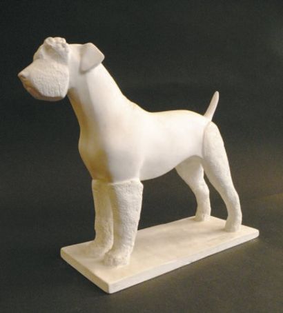 Charles ARTUS (1897-1978)
Airedale Plâtre...