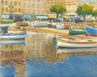 Atelier Tony MINARTZ (1870 - 1944)
Barques...