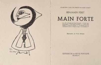 [Surréalisme]. BRAUNER et PERET (Benjamin)....