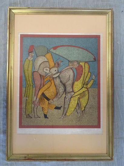 Mikhail CHEMIAKIN (1943)
lithographie en...