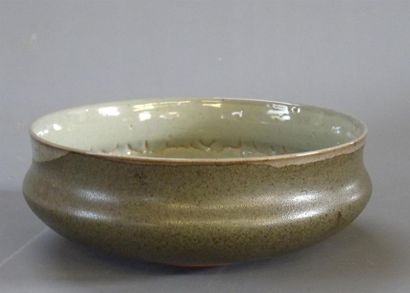 Auguste DELAHERCHE (1857-1940)
Coupe en grès...
